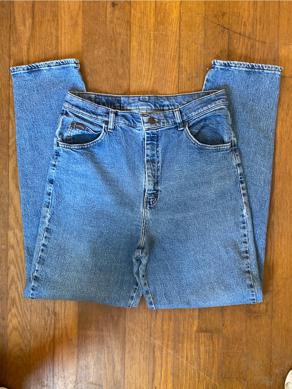 Riders Vintage Straight Leg Jeans